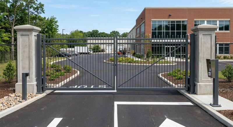 Commercial Gate Installation in Boca Raton, FL