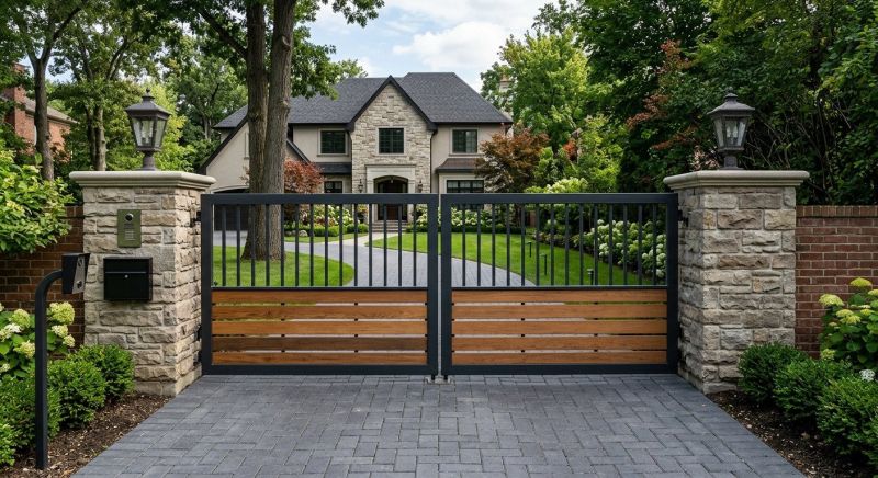 Driveway Gate Replacement in Cary, NC
