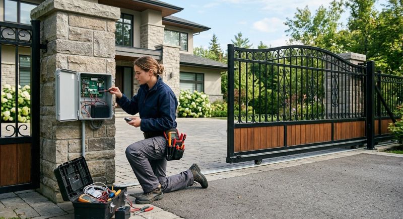 Electric Gate Installation in Seattle, WA
