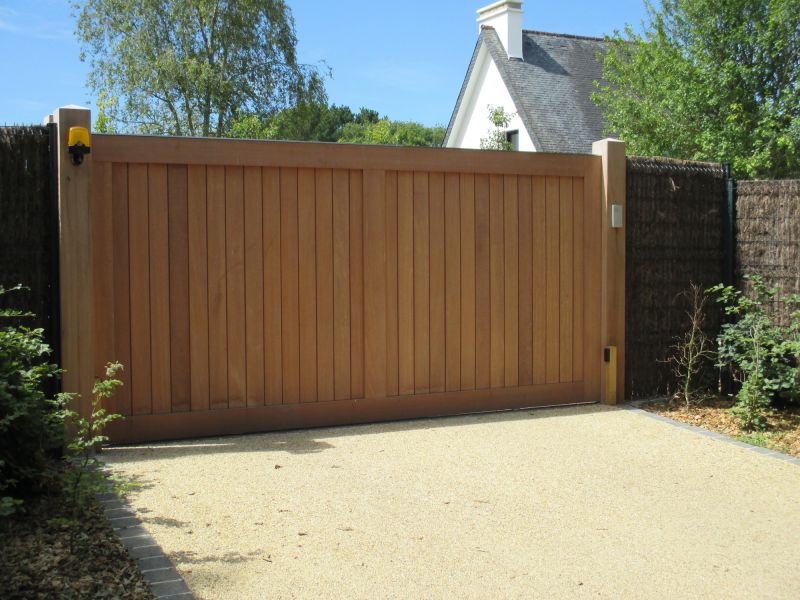 Wooden Privacy Gate
